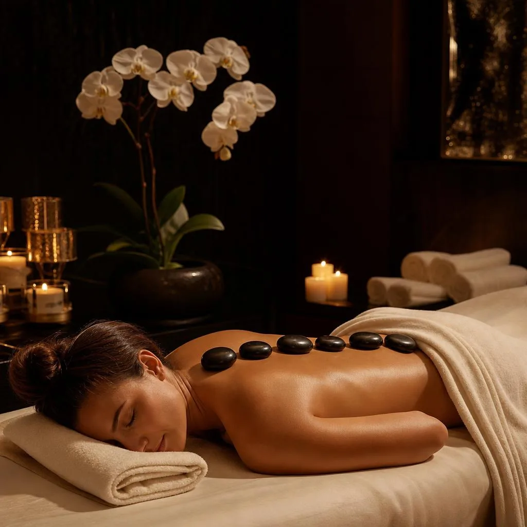Hot Stone Massage at The Zen Spa & Lounge, Guntur