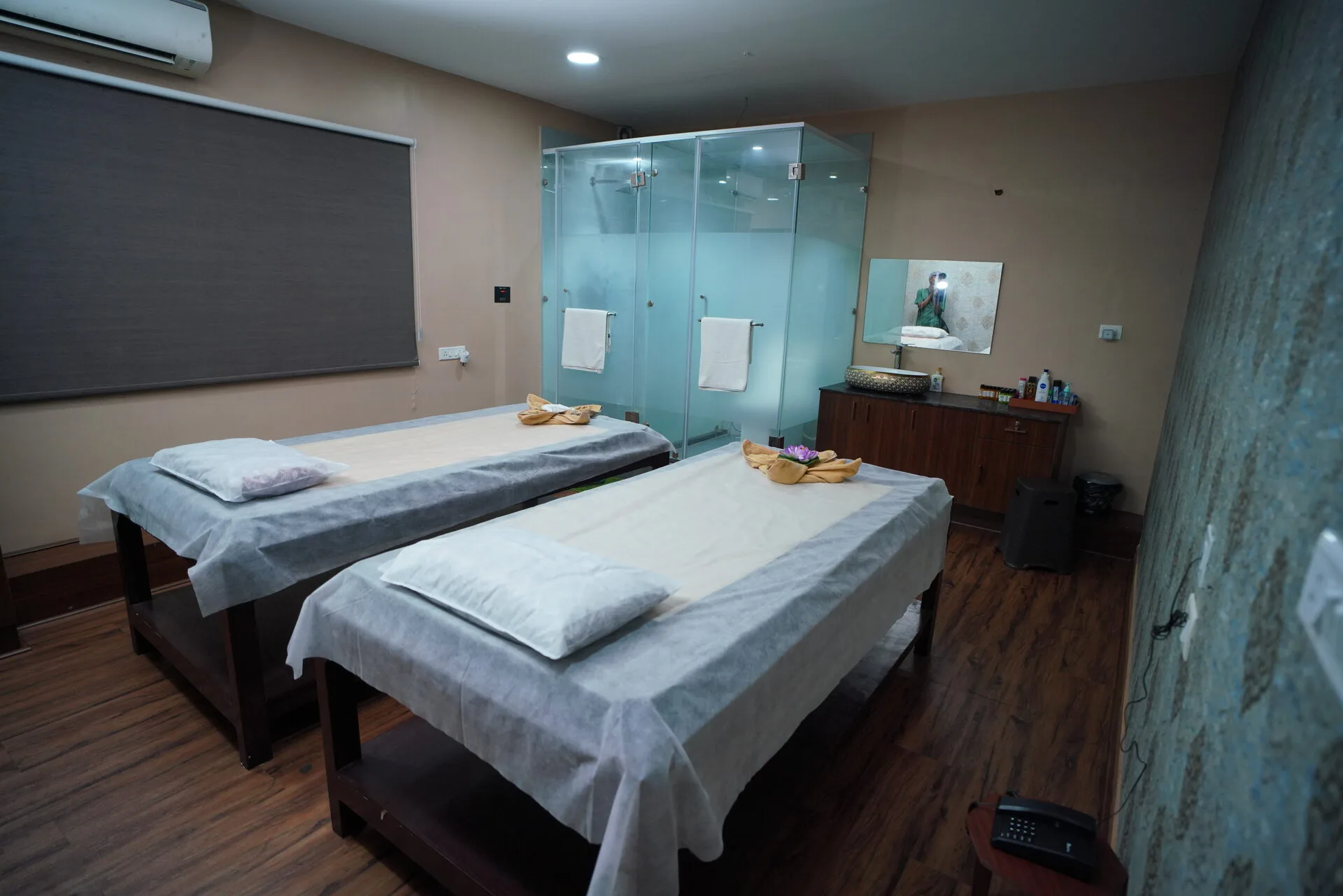Spa facilities at The Zen Spa & Lounge, Guntur
