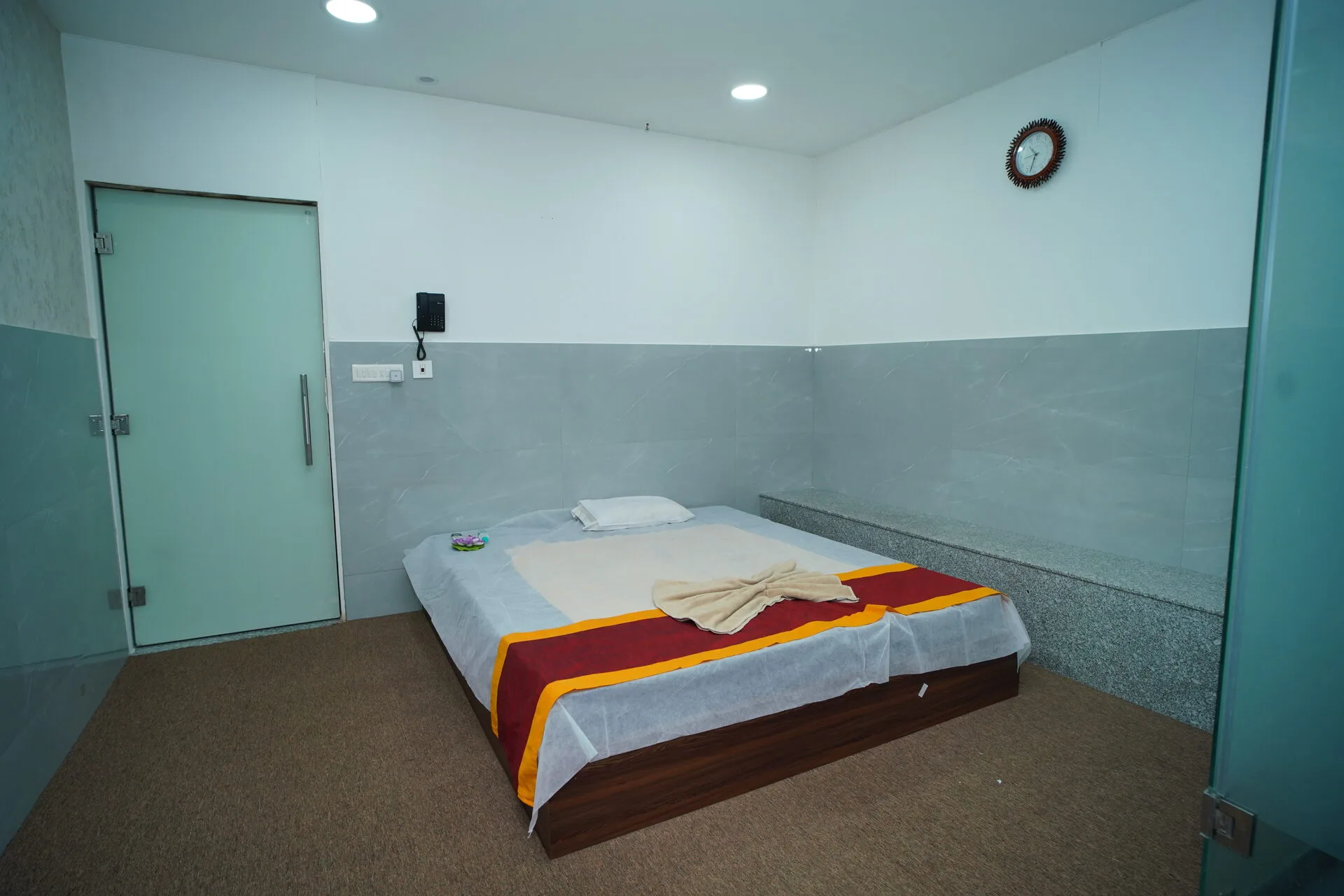 Private treatment room at The Zen Spa & Lounge, Guntur